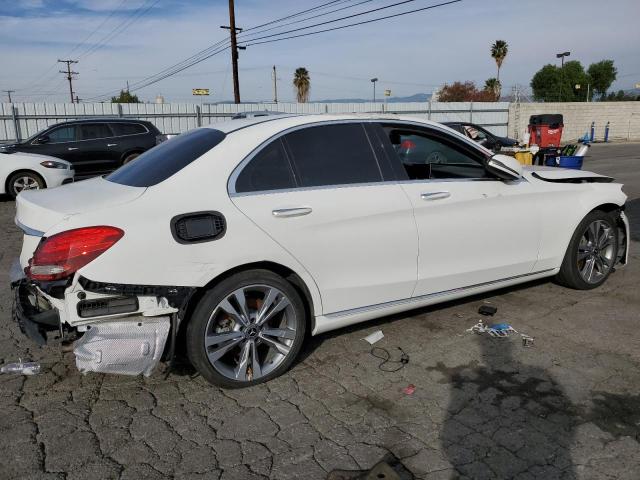 55SWF4JB6JU265586 - 2018 MERCEDES-BENZ C 300 WHITE photo 3