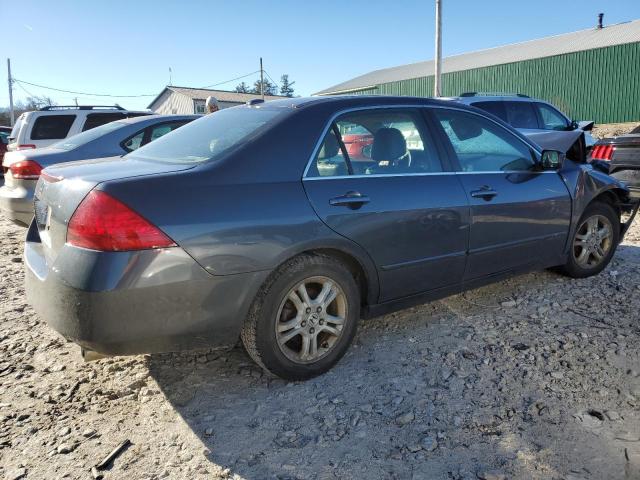 1HGCM56827A025743 - 2007 HONDA ACCORD EX GRAY photo 3