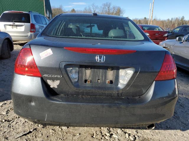 1HGCM56827A025743 - 2007 HONDA ACCORD EX GRAY photo 6