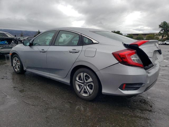 2HGFC2F58GH527856 - 2016 HONDA CIVIC LX SILVER photo 2