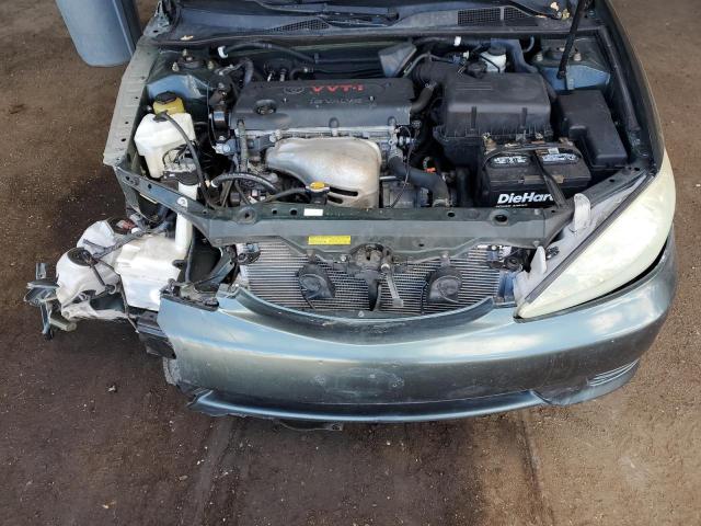 4T1BE32K75U051470 - 2005 TOYOTA CAMRY LE 绿色 照片 11
