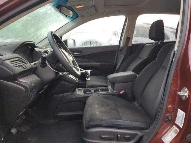 5J6RM4H57FL121578 - 2015 HONDA CR-V EX BROWN photo 7