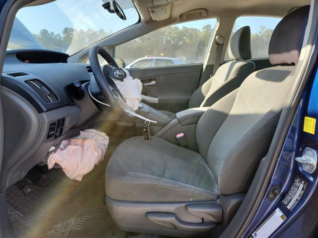 JTDKN3DUXA5140697 - 2010 TOYOTA PRIUS BLUE photo 7