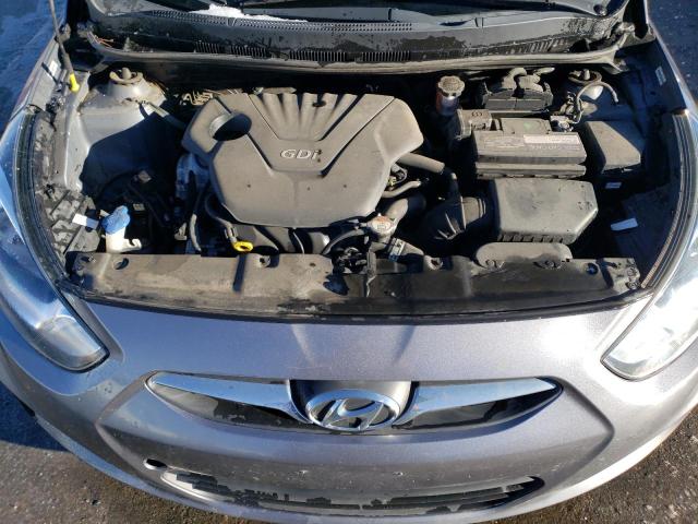 KMHCT5AE9EU182966 - 2014 HYUNDAI ACCENT GLS SILVER photo 11