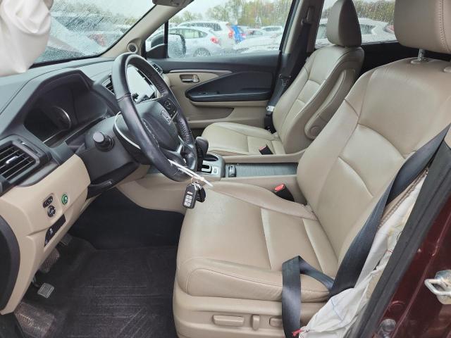 5FNYF6H5XKB083266 - 2019 HONDA PILOT EXL 栗色 照片 7