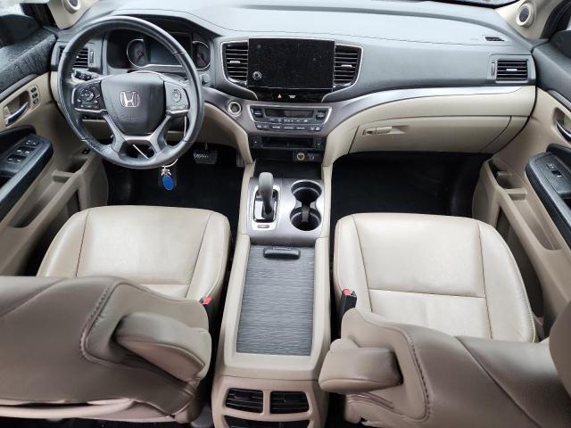 5FNYF6H5XKB083266 - 2019 HONDA PILOT EXL 栗色 照片 8