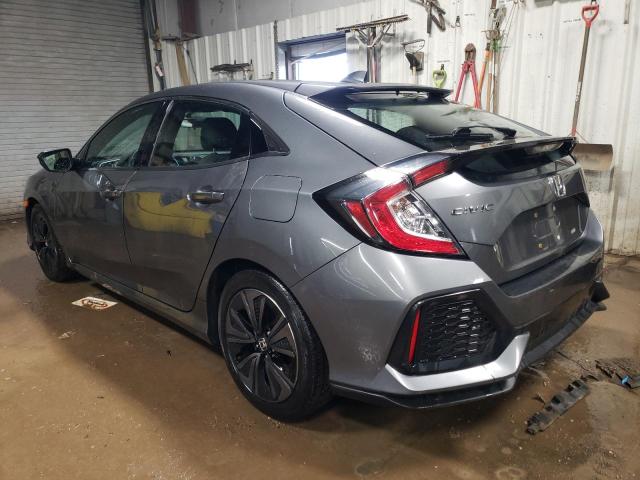 SHHFK7H5XHU224403 - 2017 HONDA CIVIC EX GRAY photo 2