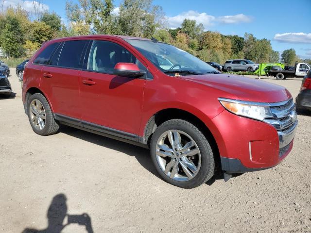 2FMDK3JCXCBA58539 - 2012 FORD EDGE SEL Կարմիր լուսանկար 4