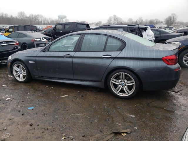 WBA5B3C51GG255117 - 2016 BMW 535 XI GRAY photo 2