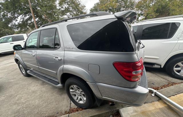 5TDZT38A33S165779 - 2003 TOYOTA SEQUOIA LIMITED SILVER photo 3