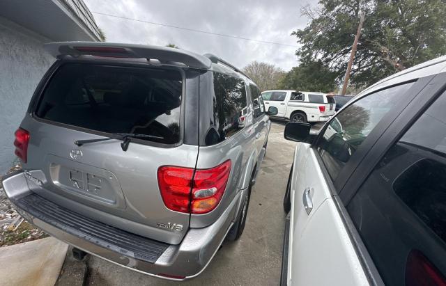 5TDZT38A33S165779 - 2003 TOYOTA SEQUOIA LIMITED SILVER photo 4