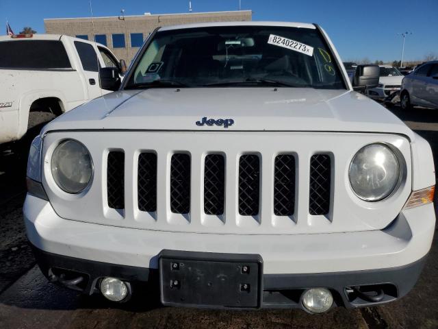 1C4NJRFB6CD633180 - 2012 JEEP PATRIOT LATITUDE WHITE photo 5