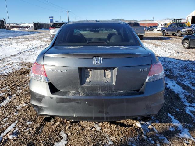 5KBCP3F89AB006620 - 2010 HONDA ACCORD EXL GRAY photo 6