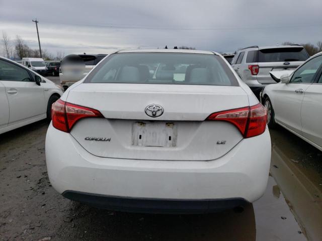 5YFBURHE6HP620791 - 2017 TOYOTA COROLLA L WHITE photo 6