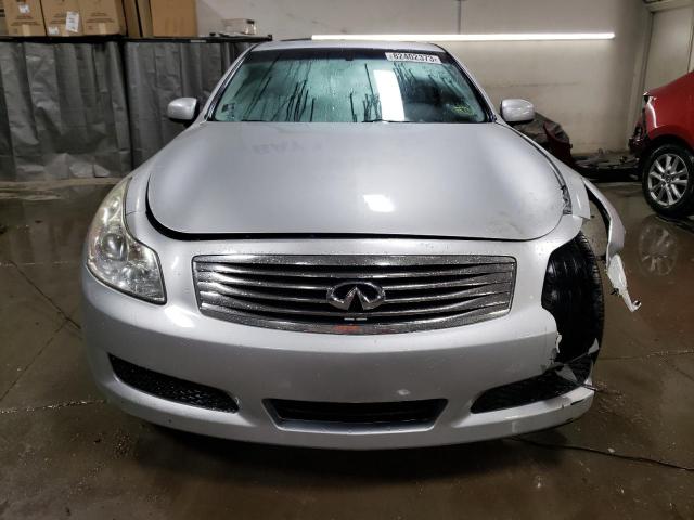 JNKBV61E38M226737 - 2008 INFINITI G35 SILVER photo 5