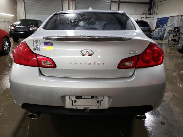 JNKBV61E38M226737 - 2008 INFINITI G35 SILVER photo 6