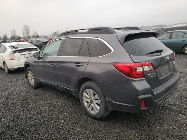 4S4BSAFC7K3392238 - 2019 SUBARU OUTBACK 2.5I PREMIUM GRAY photo 2