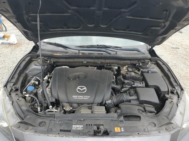 JM1BM1L34E1140627 - 2014 MAZDA 3 TOURING GRAY photo 11