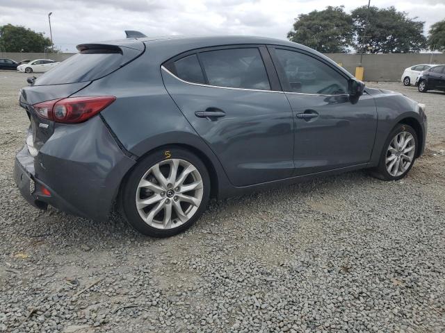JM1BM1L34E1140627 - 2014 MAZDA 3 TOURING GRAY photo 3