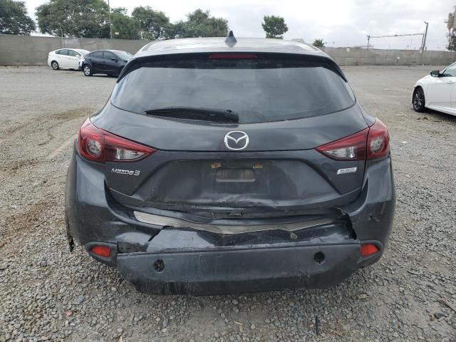 JM1BM1L34E1140627 - 2014 MAZDA 3 TOURING GRAY photo 6