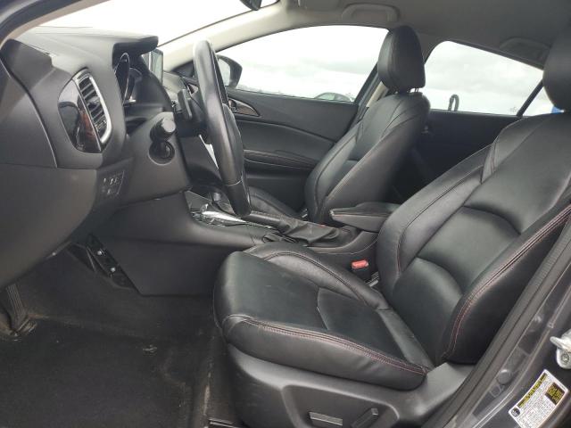 JM1BM1L34E1140627 - 2014 MAZDA 3 TOURING GRAY photo 7