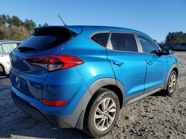 KM8J2CA46JU776267 - 2018 HYUNDAI TUCSON SE BLUE photo 3