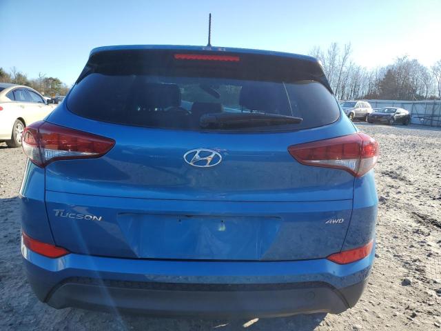 KM8J2CA46JU776267 - 2018 HYUNDAI TUCSON SE BLUE photo 6