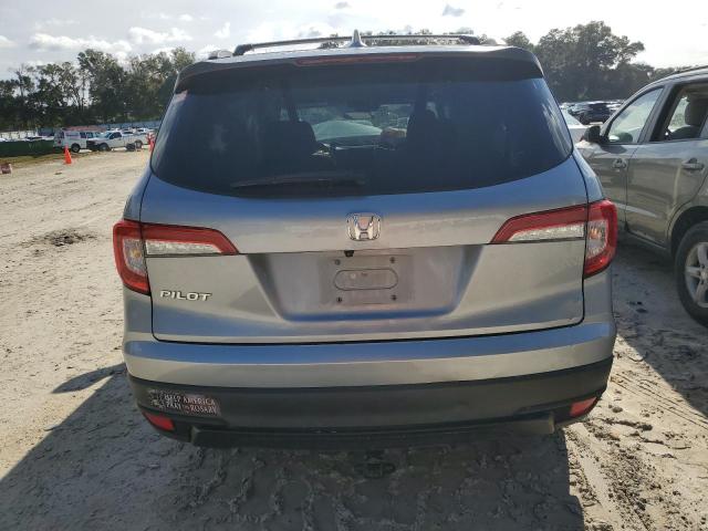 5FNYF5H1XKB029974 - 2019 HONDA PILOT LX SILVER photo 6