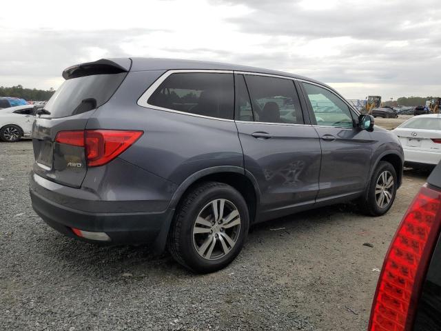 5FNYF6H87GB085252 - 2016 HONDA PILOT EXL GRAY photo 3