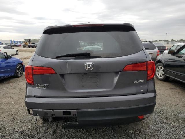 5FNYF6H87GB085252 - 2016 HONDA PILOT EXL GRAY photo 6