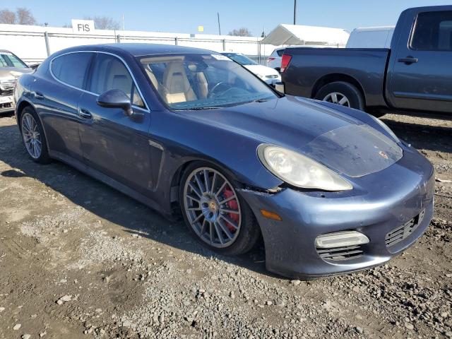 WP0AC2A71AL090150 - 2010 PORSCHE PANAMERA TURBO BLUE photo 4