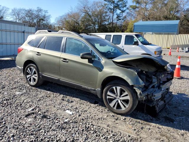 4S4BSANC8K3220687 - 2019 SUBARU OUTBACK 2.5I LIMITED GREEN photo 4