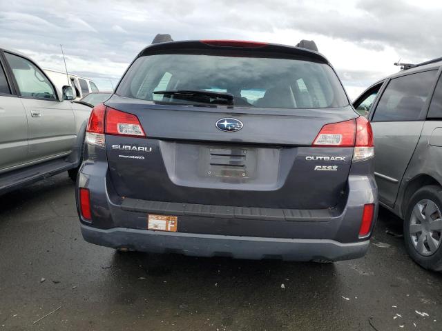 4S4BRBAC2D3271015 - 2013 SUBARU OUTBACK 2.5I GRAY photo 6