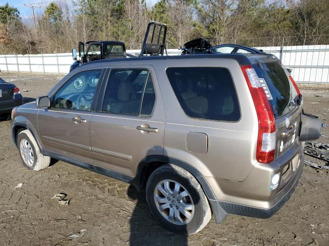 SHSRD78985U325276 - 2005 HONDA CR-V SE GOLD photo 2