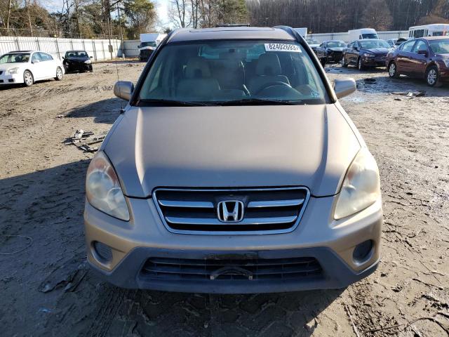 SHSRD78985U325276 - 2005 HONDA CR-V SE GOLD photo 5