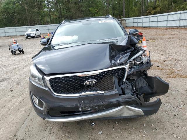 5XYPH4A55GG036165 - 2016 KIA SORENTO EX GRAY photo 5