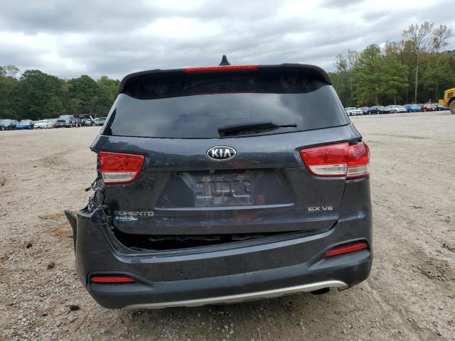 5XYPH4A55GG036165 - 2016 KIA SORENTO EX GRAY photo 6
