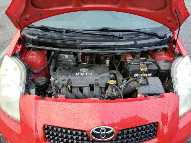 JTDJT903885215456 - 2008 TOYOTA YARIS RED photo 11