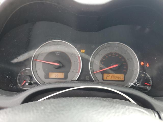 2T1BU4EE0AC367416 - 2010 TOYOTA COROLLA BASE Silber Foto 9