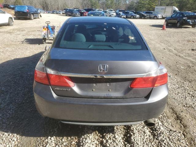 1HGCR2F72DA231552 - 2013 HONDA ACCORD EX GRAY photo 6