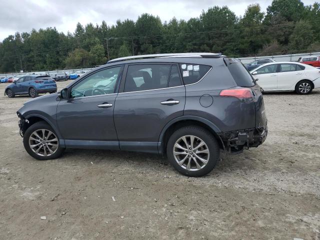 2T3DFREV1GW455518 - 2016 TOYOTA RAV4 LIMITED ნაცრისფერი ფოტო 2