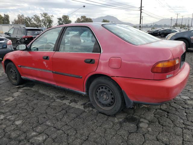 JHMEG8553PS042924 - 1993 HONDA CIVIC LX წითელი ფოტო 2