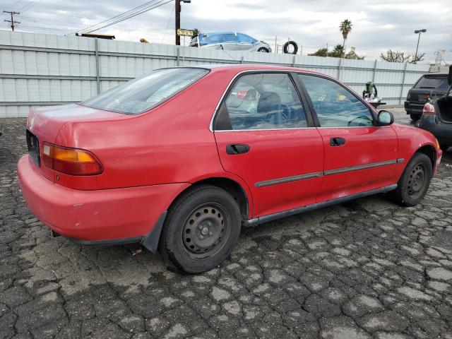 JHMEG8553PS042924 - 1993 HONDA CIVIC LX წითელი ფოტო 3