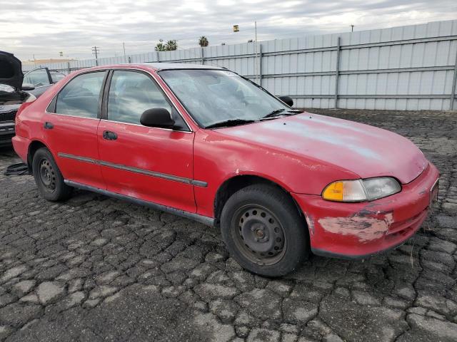 JHMEG8553PS042924 - 1993 HONDA CIVIC LX წითელი ფოტო 4