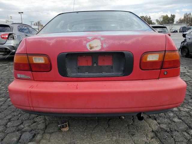 JHMEG8553PS042924 - 1993 HONDA CIVIC LX წითელი ფოტო 6