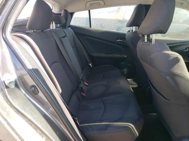 JTDKBRFU8J3591261 - 2018 TOYOTA PRIUS 灰色 照片 10