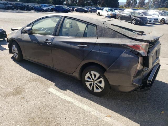 JTDKBRFU8J3591261 - 2018 TOYOTA PRIUS 灰色 照片 2