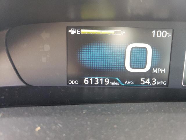 JTDKBRFU8J3591261 - 2018 TOYOTA PRIUS 灰色 照片 9