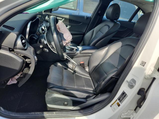 55SWF4KB6GU155693 - 2016 MERCEDES-BENZ C 300 4MATIC WHITE photo 7
