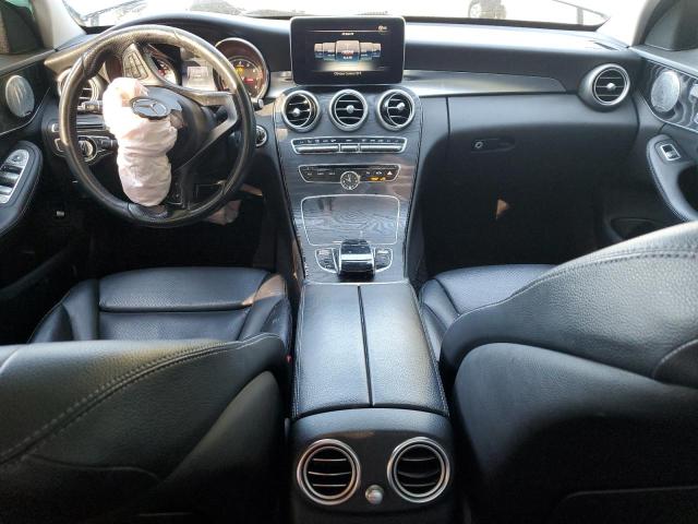 55SWF4KB6GU155693 - 2016 MERCEDES-BENZ C 300 4MATIC WHITE photo 8